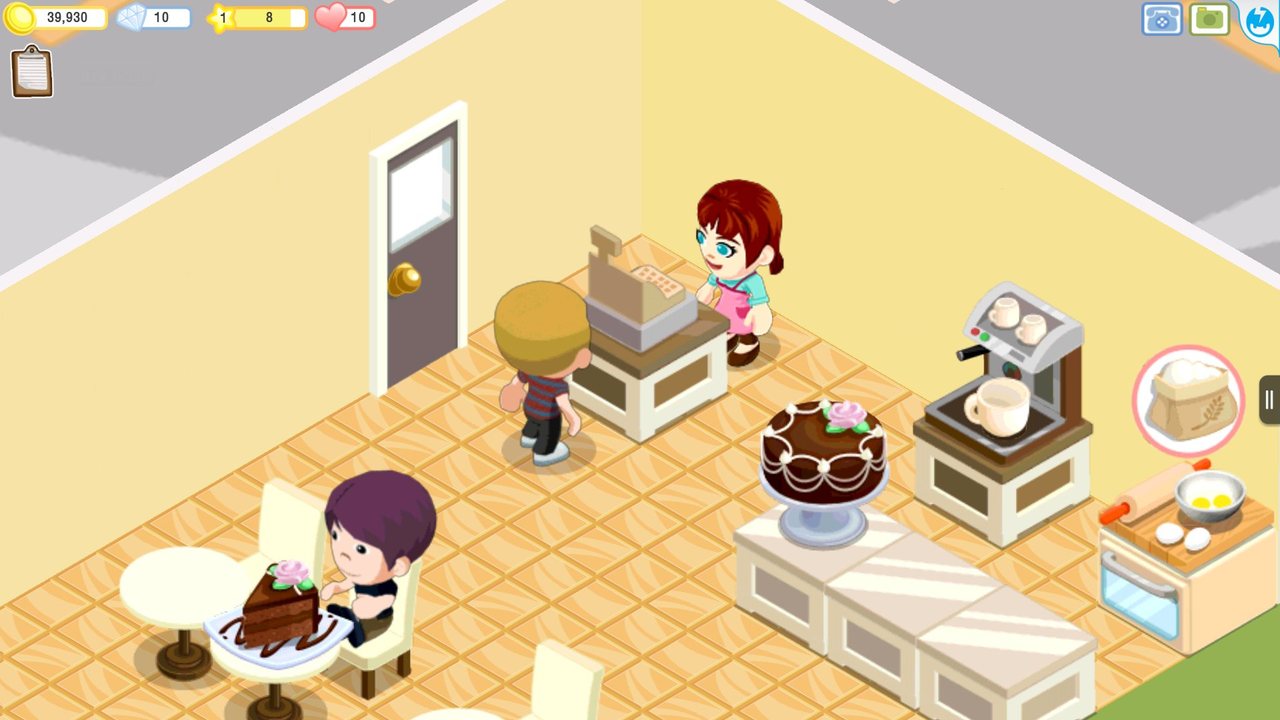 Bakery Story decorated bakery